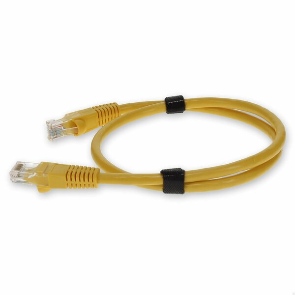 Add-On 6FT RJ-45 MALE TO RJ-45 MALE YELLOW SNAGLESS CAT6A UTP PVC COPPER PATC ADD-6FCAT6A-YW